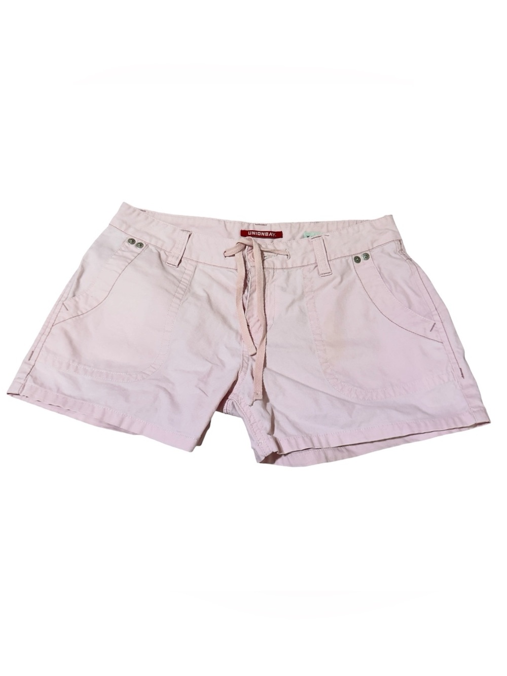 Y2K Light Pink Women's Drawstring Casual Shorts